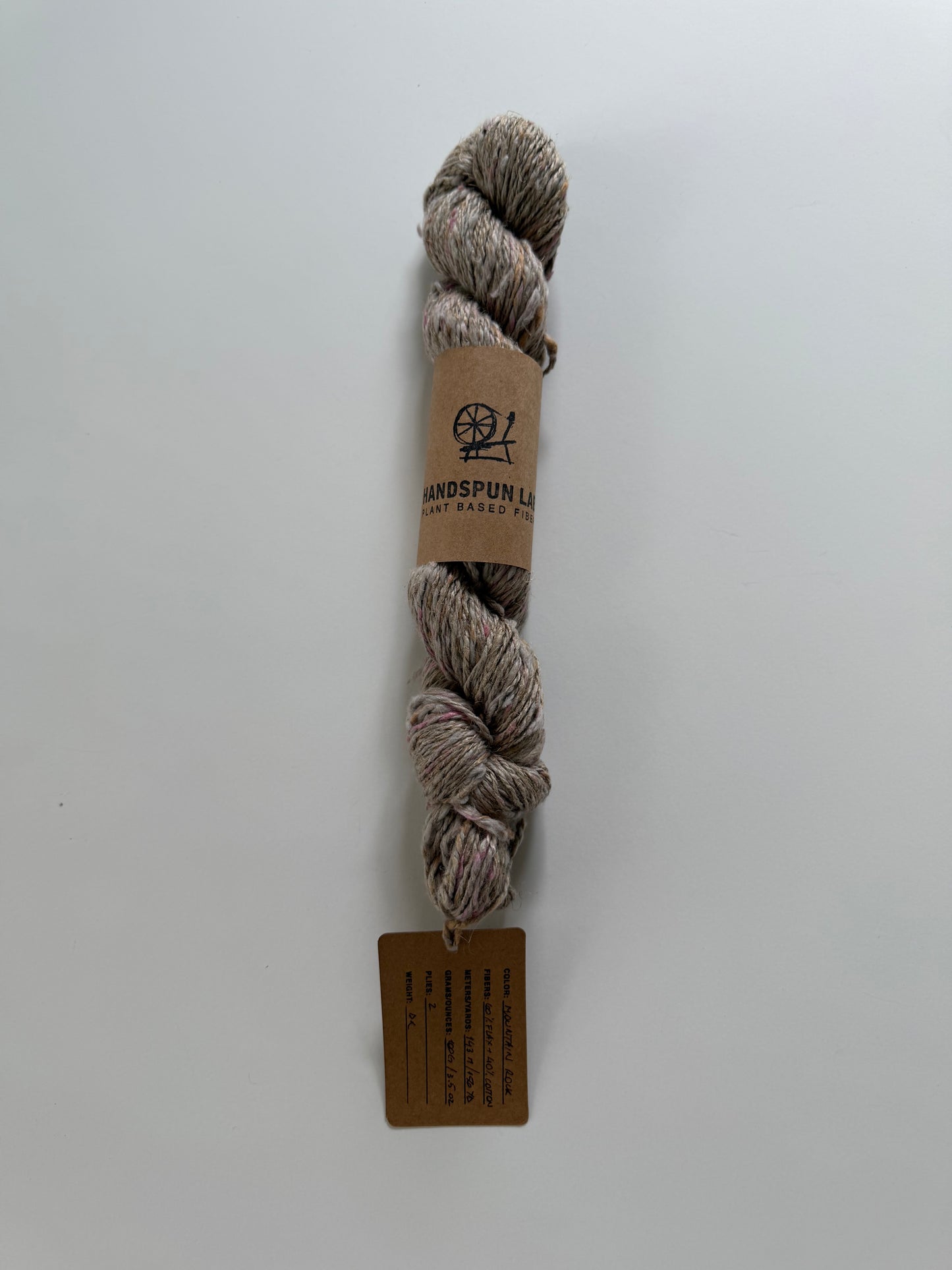 Hand Spun 'MOUNTAIN ROCK' DK Yarn