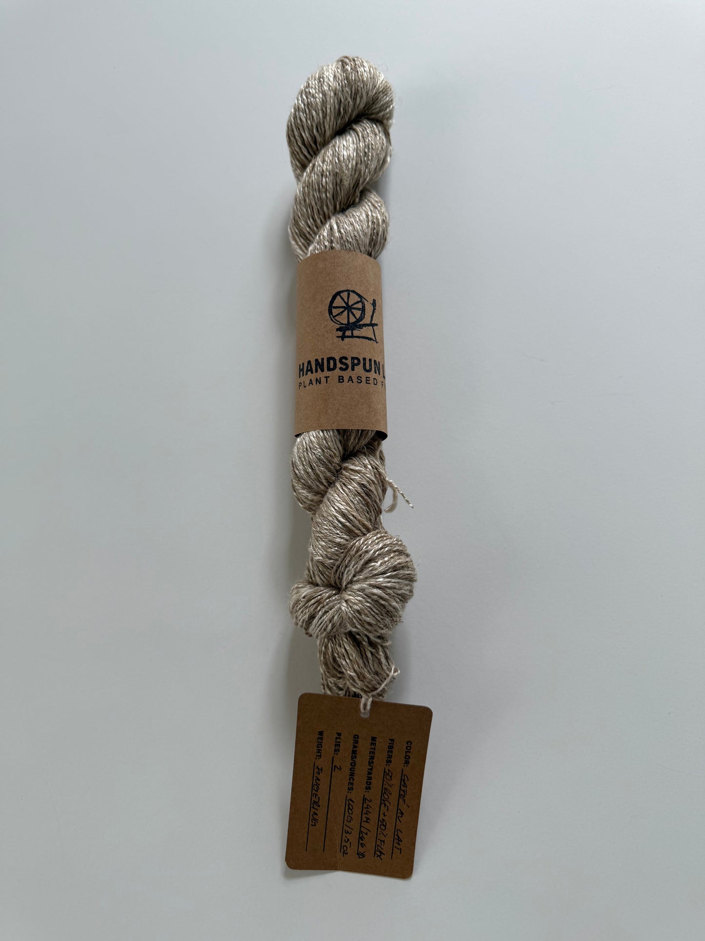 Hand Spun 'SAND' Yarn