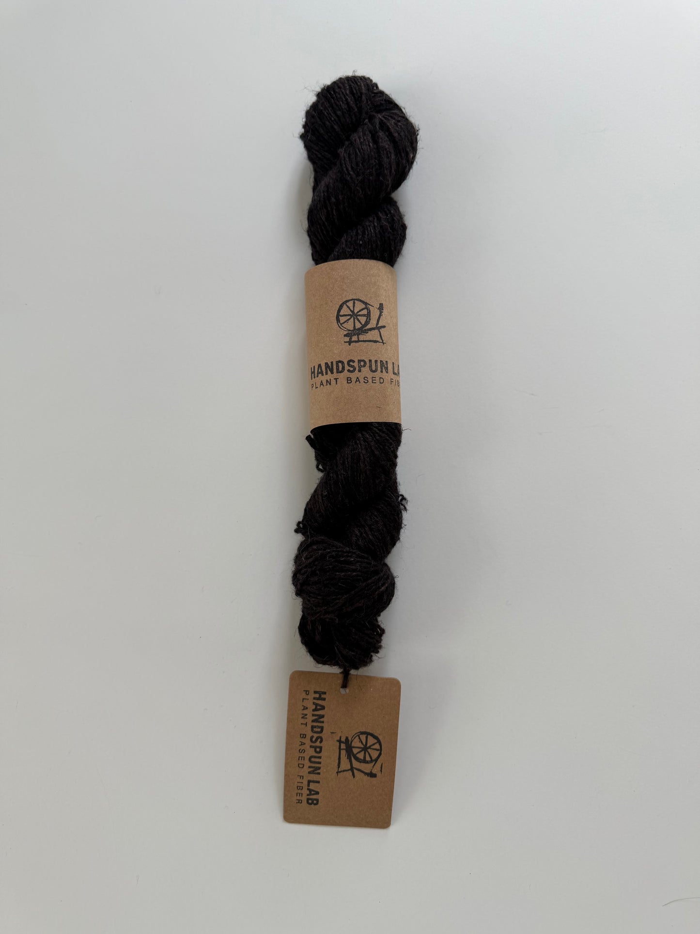 Hand Spun 'BLACK' Yarn