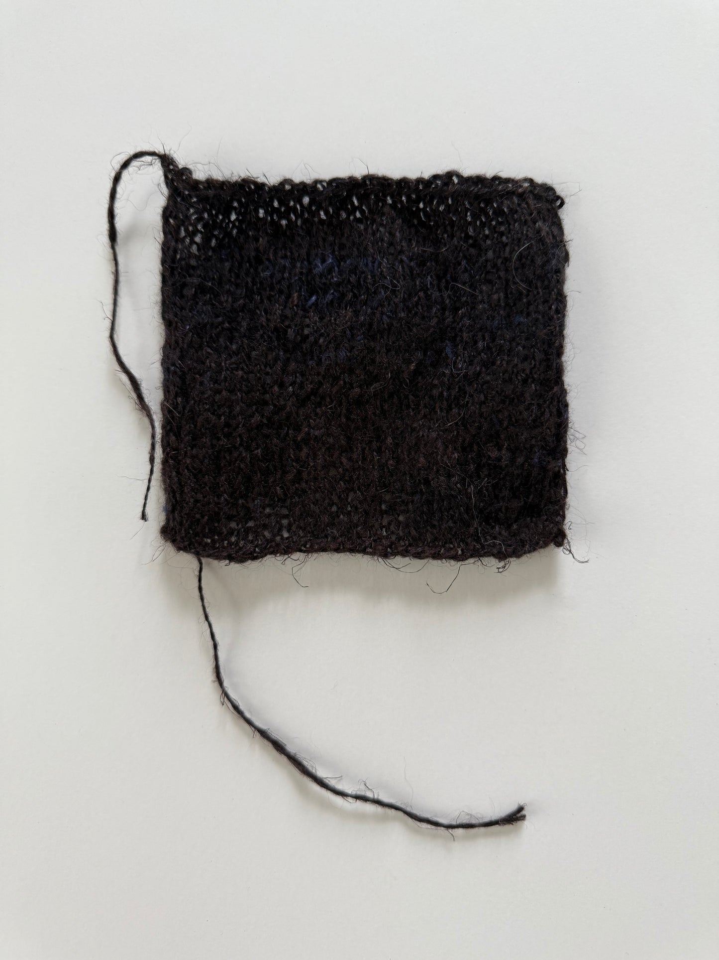 Hand Spun 'BLACK' Yarn