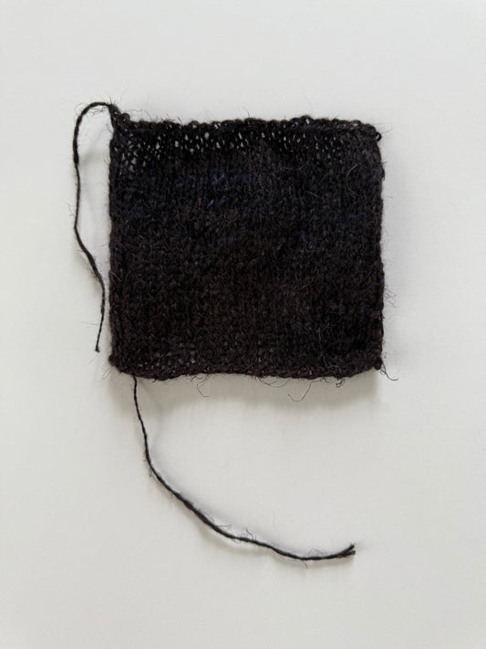 Hand Spun 'BLACK' Yarn