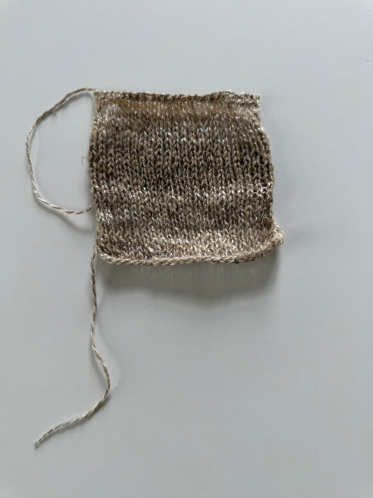 Hand Spun 'CAFÉ AU LAIT' Yarn