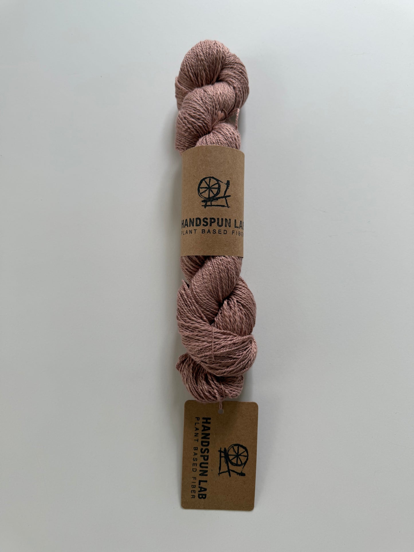 Hand Spun 'VINTAGE PINK' Yarn