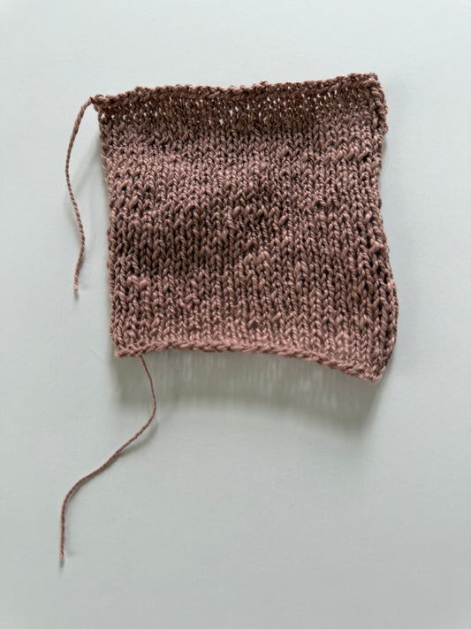 Hand Spun 'VINTAGE PINK' Yarn