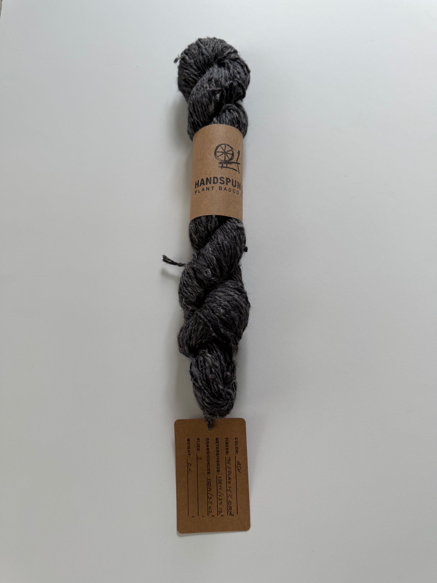 Hand Spun 'ASH' DK Yarn