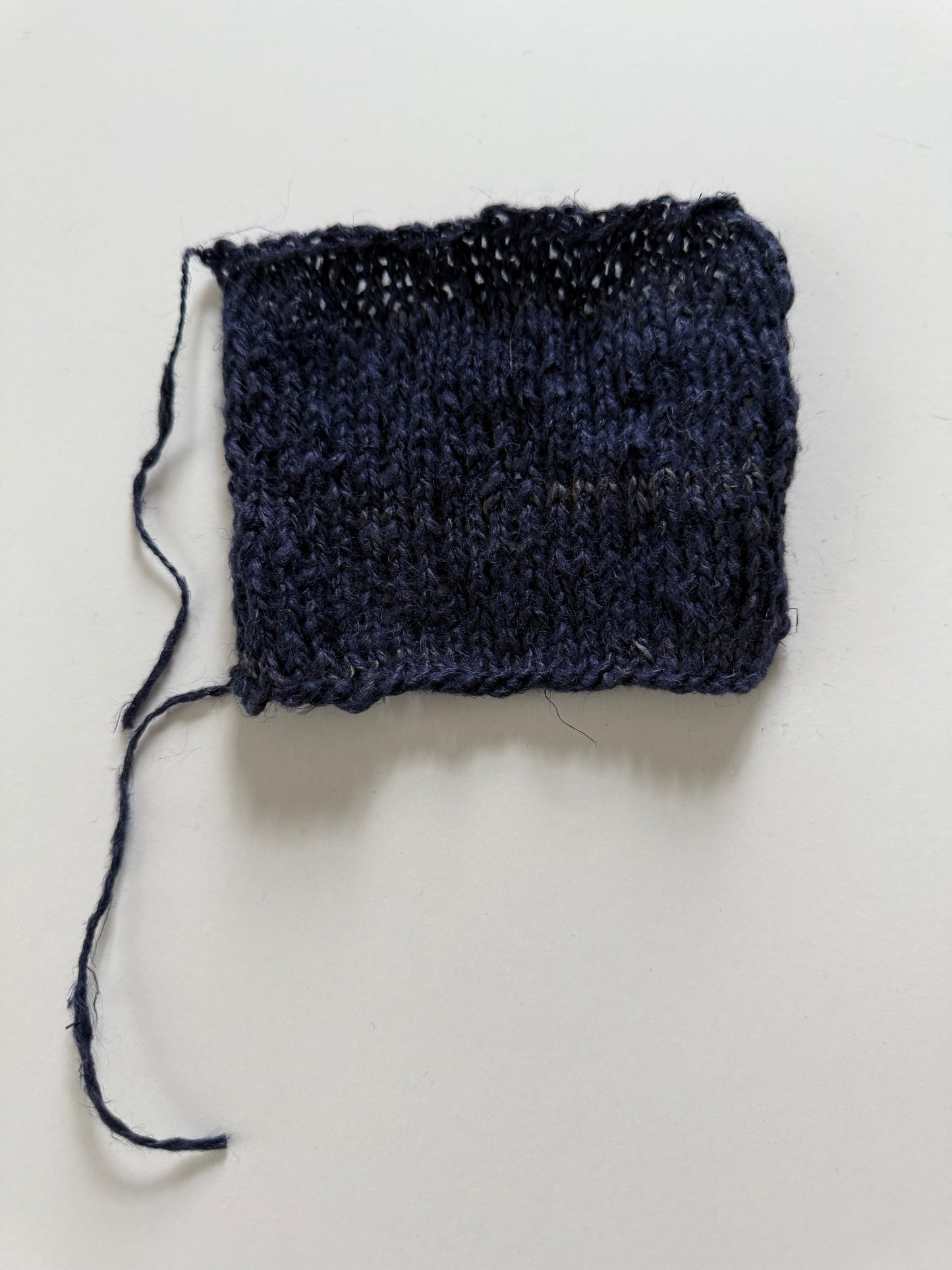 Hand Spun 'GREYISH BLUE' Yarn