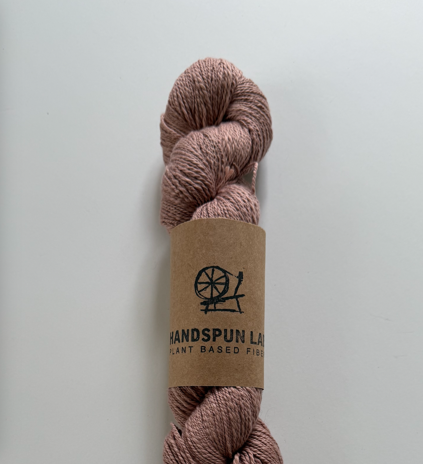 Hand Spun 'VINTAGE PINK' Yarn